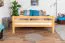 Lit mezzanine pour adolescents 160 x 190 cm | Bois massif: Hêtre | Laqué Naturel | convertible en lit simple | Qualité premium | incl. sommier à lattes Abbildung