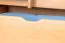90 x 200 cm Lit superposé avec espace de rangement / 2 tiroirs pour enfants Bois massif: Hêtre | Laqué Naturel | convertible en 2 lits simples | Qualité premium | Incl. Sommier à lattes déroulable Abbildung
