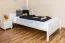 Cadre de lit pour enfants / Lit pour enfant 120 x 200 cm | Bois massif: Hêtre | Laqué Blanc Abbildung