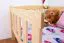Lit pour enfant 90 x 160 cm | Bois massif: Pin | Laqué Naturel Abbildung