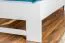 Cadre de lit pour enfants / Lit pour enfant 80 x 200 cm | Bois massif: Hêtre | Laqué Blanc Abbildung