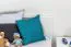 Lit pour enfant 90 x 200 cm | Bois massif: Hêtre | Laqué Blanc Abbildung