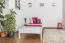 Cadre de lit pour enfants / Lit pour enfant 90 x 200 cm | Bois massif: Pin | Laqué Blanc Abbildung