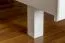 Lit pour enfant 90 x 200 cm | Bois massif: Hêtre | Laqué Blanc Abbildung