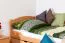 Cadre de lit pour enfants / Lit pour enfant 90 x 200 cm | Bois massif: Hêtre | Laqué Naturel | incl. 2 tiroirs et sommier à lattes | Qualité particulièrement élevée Abbildung