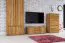 90 cm de large Armoire avec 4 portes | Couleur: Naturel Abbildung