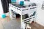 Lit mezzanine pour enfants 160 x 190 cm | Bois massif: Hêtre | Laqué Blanc | convertible en lit simple | Qualité premium | incl. sommier à lattes Abbildung