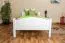 Cadre de lit pour enfants / Lit pour enfant 100 x 200 cm | Bois massif: Hêtre | Laqué Blanc Abbildung