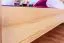 Cadre de lit pour enfants / Lit pour enfant 80 x 200 cm | Bois massif: Pin | Laqué Naturel Abbildung