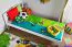 Cadre de lit pour enfants / Lit pour enfant 80 x 200 cm | Bois massif: Pin | Laqué Blanc Abbildung