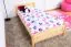 Cadre de lit pour enfants / Lit pour enfant 100 x 200 cm | Bois massif: Pin | Laqué Naturel Abbildung
