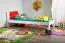 Cadre de lit pour enfants / Lit pour enfant 80 x 200 cm | Bois massif: Pin | Laqué Blanc Abbildung