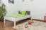 Cadre de lit pour enfants / Lit pour enfant 90 x 200 cm | Bois massif: Pin | Laqué Blanc Abbildung