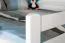 Lit mezzanine pour enfants 140 x 190 cm | Bois massif: Hêtre | Laqué Blanc | convertible en lit simple | Qualité premium | incl. sommier à lattes Abbildung