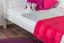 Cadre de lit pour enfants / Lit pour enfant 100 x 200 cm | Bois massif: Pin | Laqué Blanc Abbildung