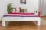 Blanc Pin Lit 180 x 200 cm Blanc massif Abbildung