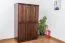 Pin-Armoire maison de campagne, Couleur: Noisette 190x120x60 cm Abbildung