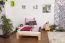 Pin Lit en bois Cadre de lit 120 x 200 cm Naturel Abbildung