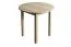 Ronde Bois massif Table à manger 80x80 cm Pin massif, Couleur: Naturel Abbildung