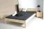 Lit en bois 160 x 200 cm Pin massif Naturel Abbildung