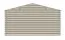Abri de jardin Wiesenlust 01, 34 mm Maison en madriers, naturel, surface au sol 11,8 m², avec 1 porte double et 2 fenêtres simples, Toit à deux versants