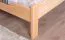 Lit double Easy Premium Line K4 surdimensionné | 160 x 220 cm | Hêtre massif naturel | Design moderne