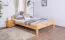Lit double Easy Premium Line K4 surdimensionné | 160 x 220 cm | Hêtre massif naturel | Design moderne