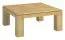 Table basse "Lipik" 22, chêne massif - Dimensions : 41 x 90 x 90 cm (H x L x P)