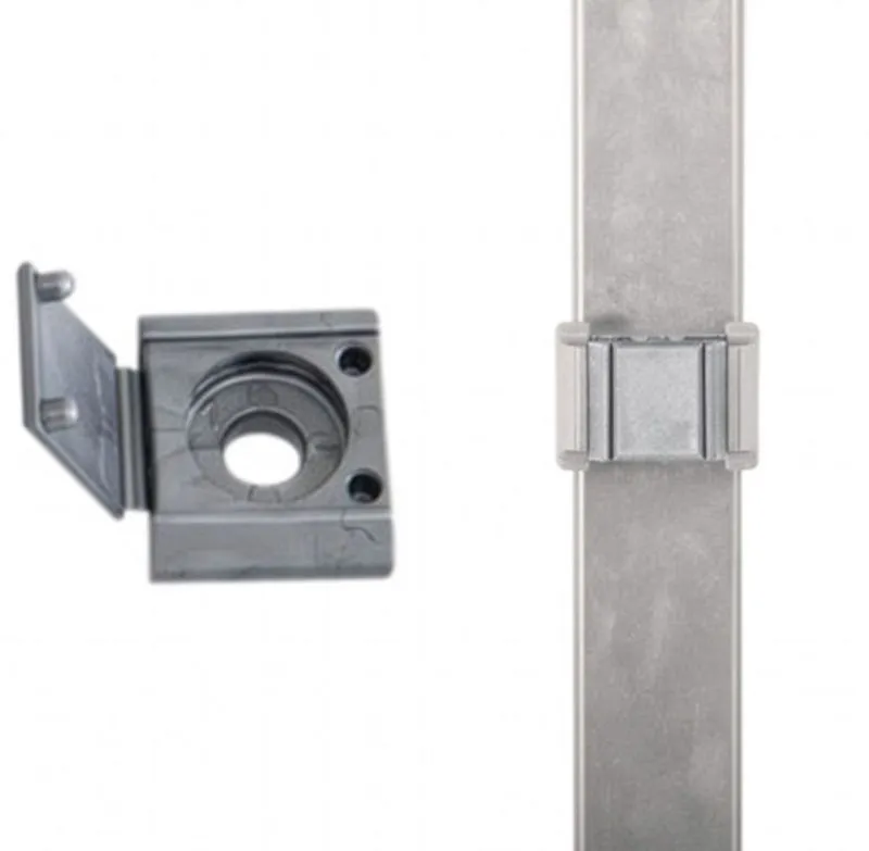 Capuchons en plastique, Couleur: aluminium blanc