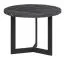 Table basse Granollers 01 | Noir marbre | 50 x 50 x 37 cm | Design moderne