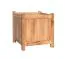 Jardinière Goiania en teck - Dimensions : 45 x 45 x 47 cm (L x P x H)