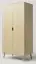 Armoire à portes battantes / Armoire en pin massif naturel Aurornis 03 - Dimensions : 200 x 96 x 60 cm (H x L x P)