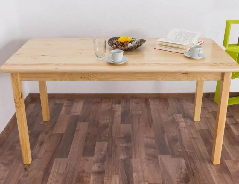 Table de la salle à manger 150x75 cm Pin massif, Couleur: Naturel Abbildung