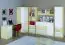Chambre des jeunes - étagère suspendue / étagère murale Greeley 18, couleur : hêtre - Dimensions : 30 x 30 x 20 cm (H x L x P)