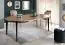 Table de salle à manger à ralonge Fuligula 10, Couleur : Chêne naturel - Dimensions : 120-220 x 120 cm (l x p)