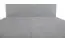 Lit Boxspring Damboa 42, Couleur : Gris - Surface de couchage : 160 x 200 cm (l x L)