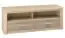 Meuble bas de télévision Mesquite 13, couleur : chêne clair de Sonoma / chêne truffier de Sonoma - Dimensions : 50 x 137 x 40 cm (H x L x P), avec 2 tiroirs et 2 compartiments