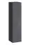 Salon Volleberg 89, couleur : noir / gris - dimensions : 150 x 280 x 40 cm (h x l x p), avec fonction push-to-open