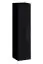 Meuble-paroi au design stylé Balestrand 14, couleur : noir / chêne wotan - dimensions : 160 x 330 x 40 cm (h x l x p), avec fonction push-to-open