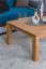 Table basse Wooden Nature 419 coeur de hêtre massif - 80 x 80 x 45 cm (L x P x H)