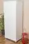 Armoire en pin massif blanc Junco 13A - Dimensions 195 x 84 x 59 cm