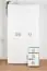 Chambre d'enfant - Armoire à portes battantes / armoire Benjamin 14, couleur : blanc - Dimensions : 198 x 126 x 56 cm (H x L x P)