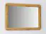 Miroir Otago 30 en chêne sauvage massif huilé - Dimensions : 60 x 110 x 2 cm (H x L x P)