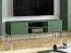 Meuble TV Inari 05, Couleur : Vert forêt - Dimensions : 54 x 160 x 40 cm (h x l x p), avec 2 portes et 4 compartiments