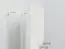 Armoire Fjends 08, couleur : blanc pin - Dimensions : 102 x 34 x 2 cm (h x l x p)