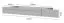 Tiroir pour lit double Lotofaga, couleur : blanc - 20 x 72 x 188 cm (H x L x P)