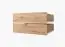 Armoire exceptionnelle à cinq casiers Dom 01, Couleur : Chêne Artisan / Noir mat - Dimensions : 200 x 100 x 62 cm (h x l x p), avec suffisamment d'espace de rangement