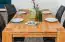 Table de salle à manger Wooden Nature 115 en bois de coeur de hêtre massif huilé - 180 x 100 cm (L x P)