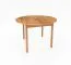 Table à manger extensible Wellsford 53 | Chêne sauvage massif huilé | 120-160 x 120 cm