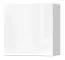 Étagère suspendue / Tablette murale Faleasiu 28, Couleur : Blanc - Dimensions : 56 x 55 x 29 cm (h x l x p)